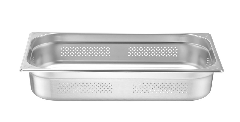 GN 1/1 indas perforuotas, HENDI, Kitchen Line, GN 1/1, 14L, (H)100mm