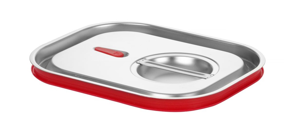 Dangtis GN indams su silikoniniu tarpikliu, HENDI, Kitchen Line, GN 1/2, 265x325mm