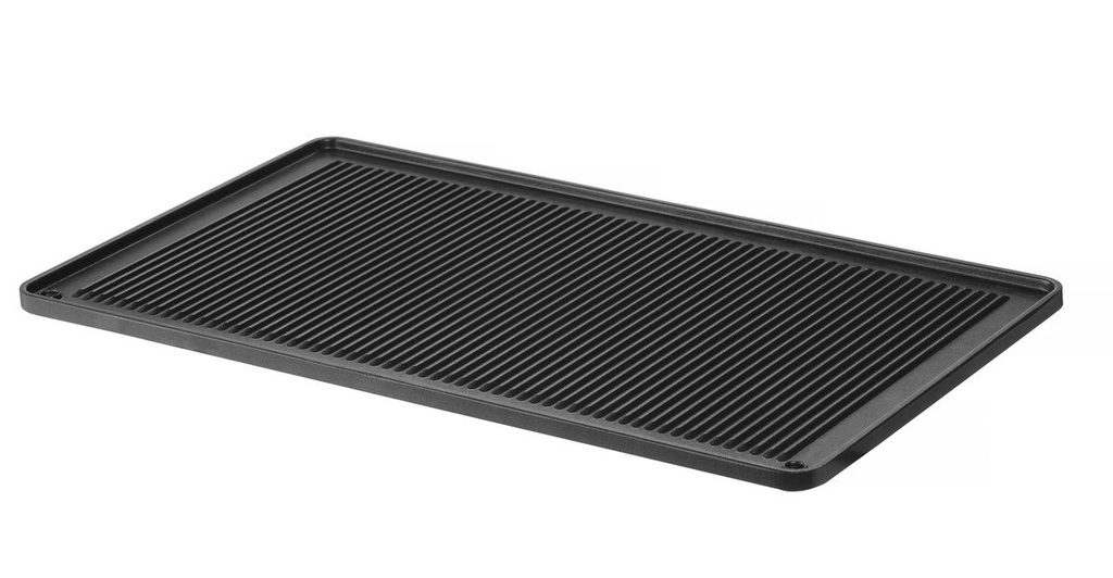 [BM-HENDI-808825] Kepimo plokštė, Rifliuota CONVECTOMAT GRILLPLATE, HENDI, GN 1/1, 530x325x(H)15mm