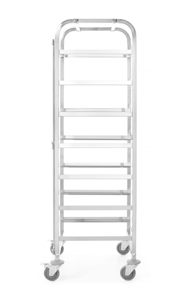 [BM-HENDI-810583] Mobilus vežimėlis indaplovės krepšiams - 7 x 500x500 mm, HENDI, 615x560x(H)1710mm