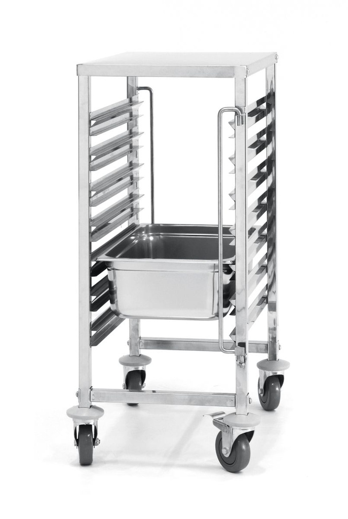 [BM-HENDI-810668] Indų surinkimo vežimėlis - 7 x GN 1/1, HENDI, Profi Line, 445x615x(H)945mm