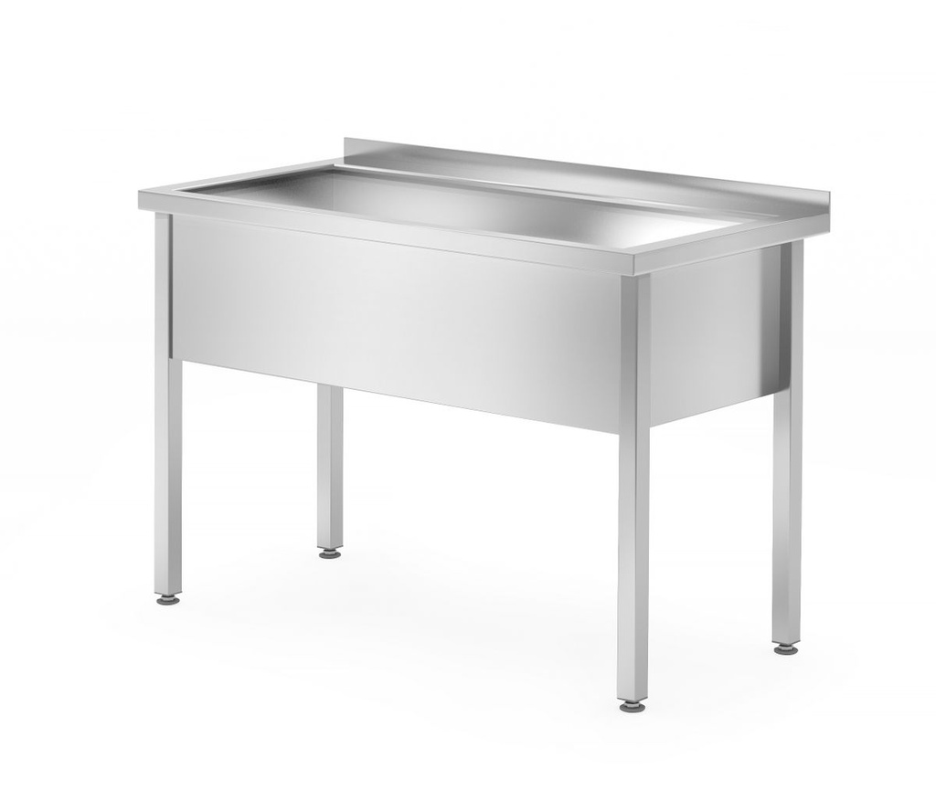[BM-HENDI-813423] Stalas su viena plovimo vonele, suvirintas, HENDI, Profi Line, 1000x600x(H)850mm