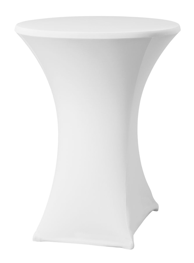Stalo užtiesalas, apvalus, HENDI, Kitchen Line, 811047, 810958, Balta, ⌀800x(H)970mm
