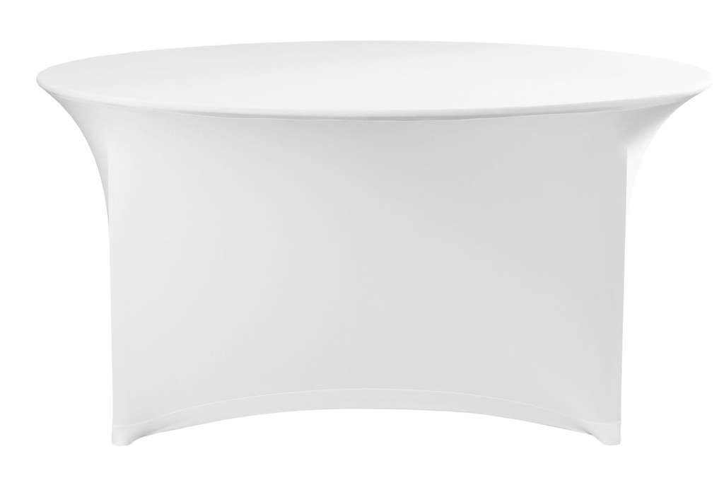 Stalo užtiesalas, apvalus, HENDI, Kitchen Line, 810996, Balta, ⌀1500x(H)760mm