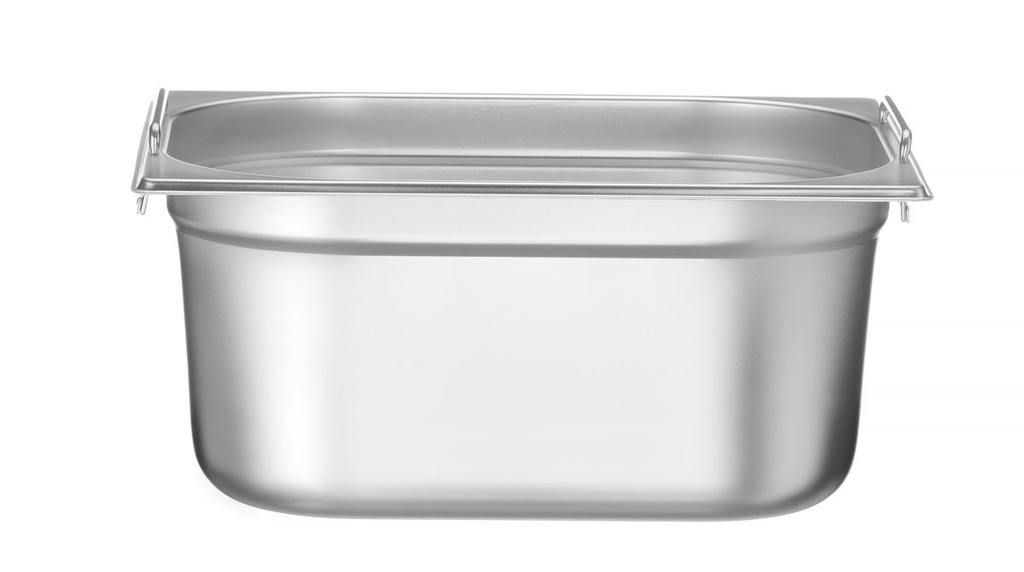 Indas GN 1/2 su rankenomis, HENDI, Budget Line, GN 1/2, 9,5L, 325x265x(H)150mm