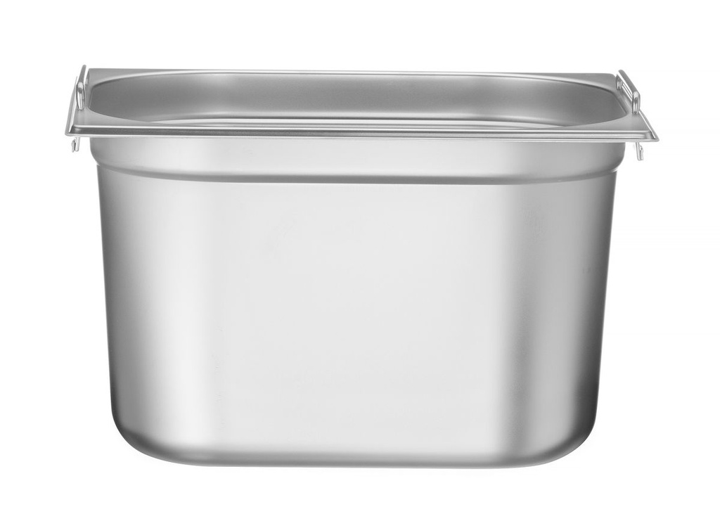 Indas GN 1/2 su rankenomis, HENDI, Budget Line, GN 1/2, 12,5L, 325x265x(H)200mm