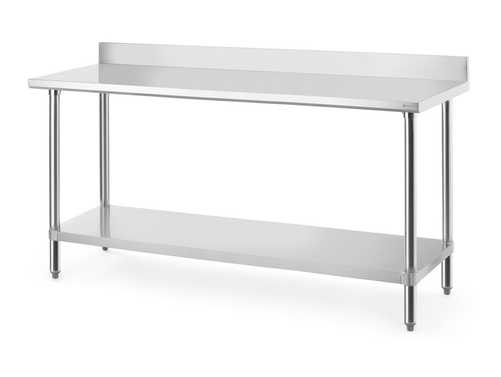 [BM-HENDI-817575] Darbo stalas su atraminiu borteliu, HENDI, Budget Line, 1200x600x(H)950mm
