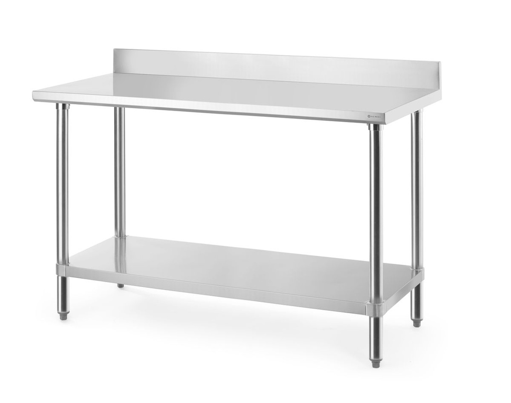 [BM-HENDI-817582] Darbo stalas su atraminiu borteliu, HENDI, Budget Line, 1400x600x(H)950mm