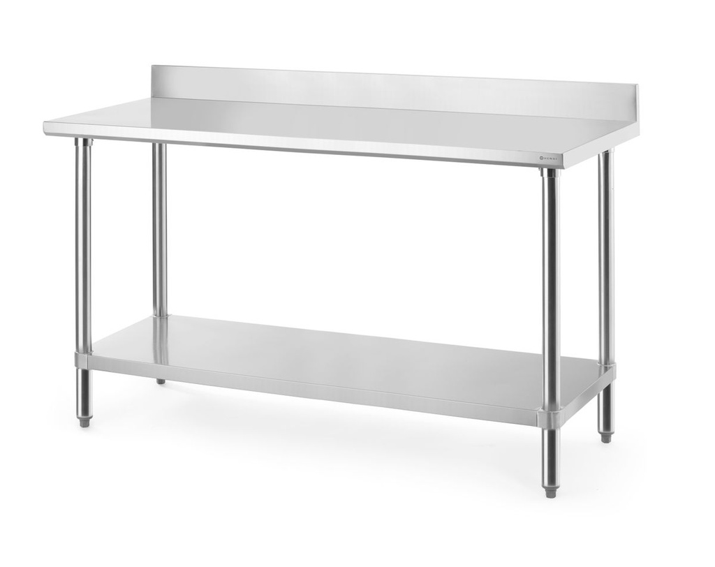 [BM-HENDI-817599] Darbo stalas su atraminiu borteliu, HENDI, Budget Line, 1600x600x(H)950mm