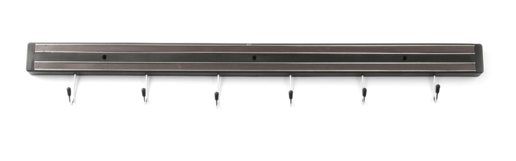 [BM-HENDI-820407] Peilių magnetas su kabliukais, HENDI, 6 kabliukai, (L)620mm