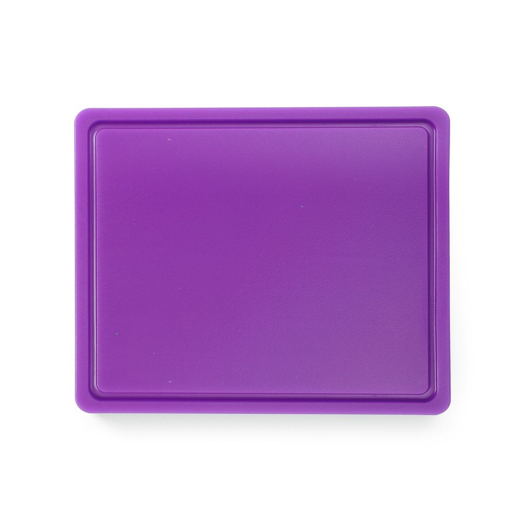 [BM-HENDI-826164] Pjaustymo lentelė HACCP gastronorminė 1/2, HENDI, GN 1/2, Violetinė, 325x265mm, Stačiakampis