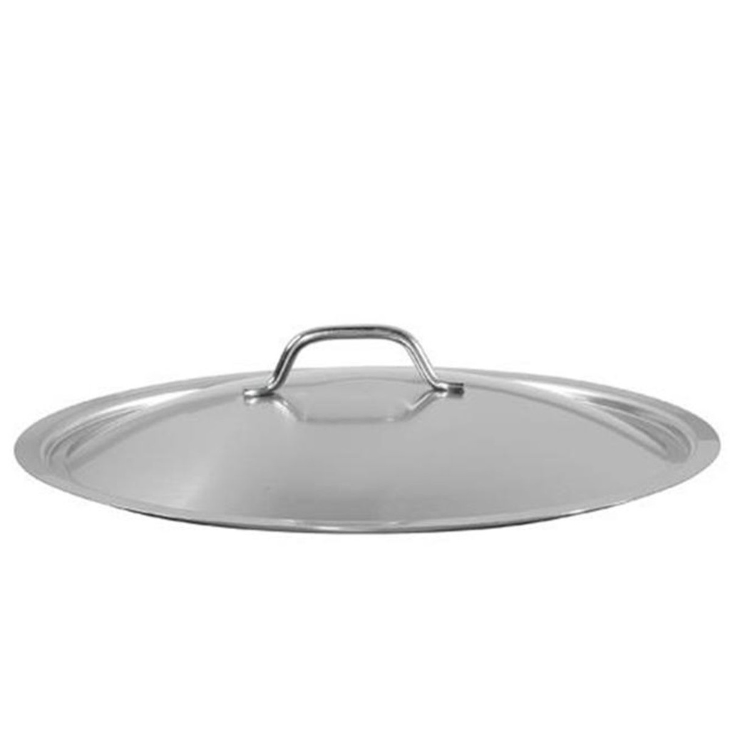[BM-HENDI-830093] Poliruotas dangtis, Nerūdijantis plienas 18/10, Su viršutine rankena, HENDI, Profi Line, Skersmuo 16 cm, ⌀160x(H)45mm, Apvalus