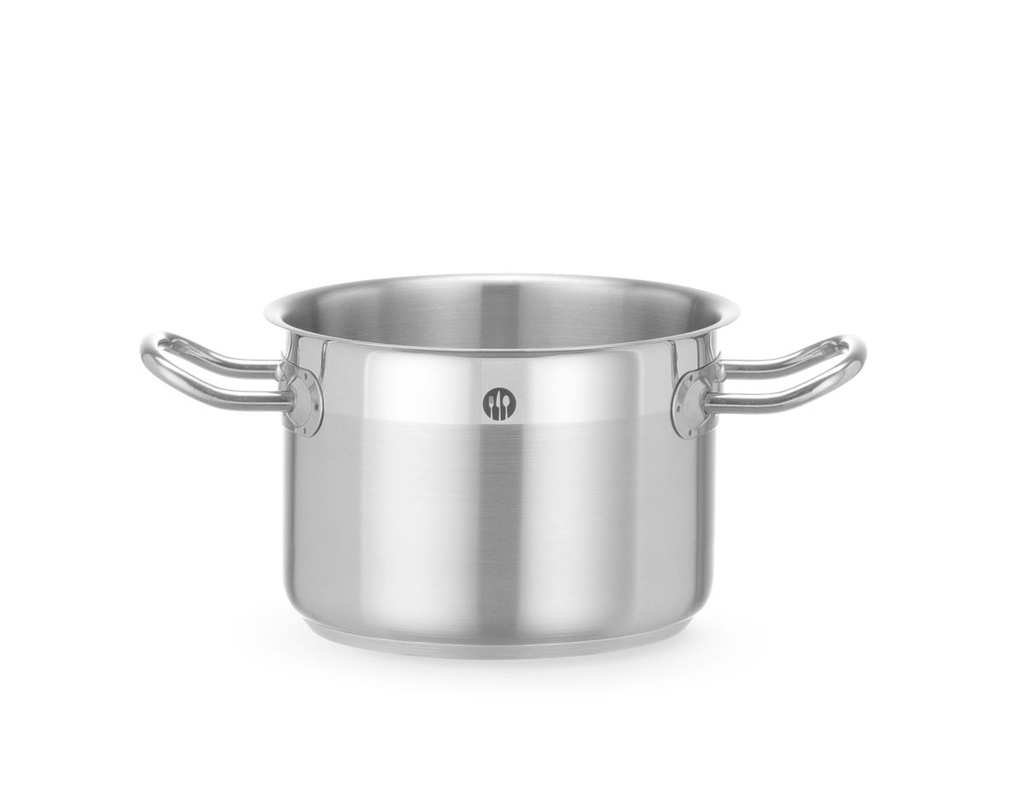 Troškinimo puodas vidutinis - be dangčio, HENDI, Profi Line, 2,1L, ⌀160x(H)110mm, Apvalus