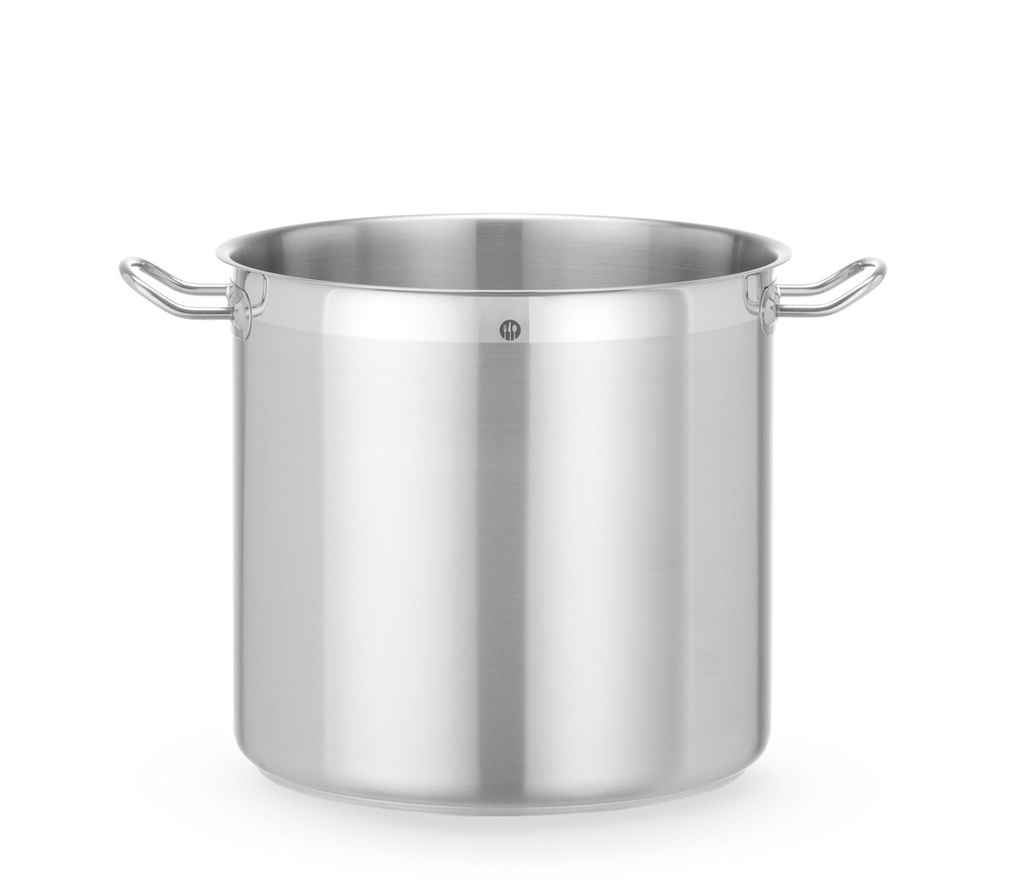 Troškinimo puodas aukštas - be dangčio, HENDI, Profi Line, 24L, ⌀320x(H)300mm, Apvalus