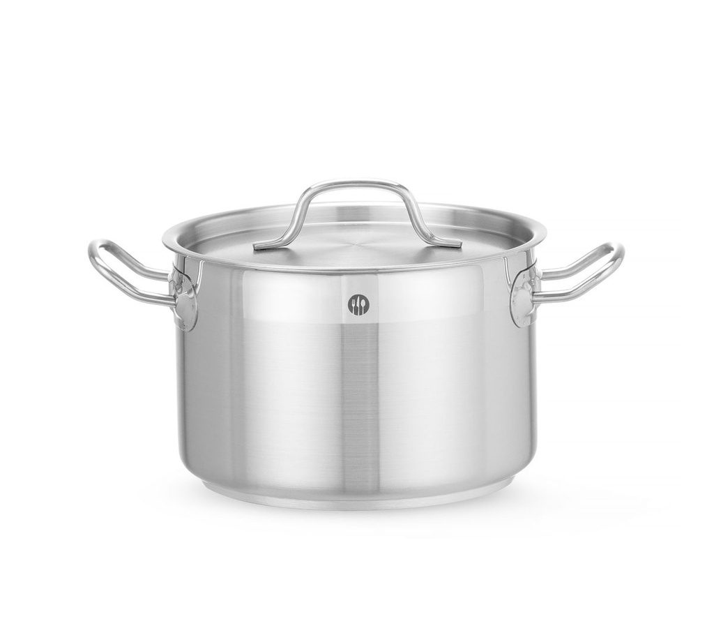 Troškinimo puodas vidutinis - su dangčiu, HENDI, Profi Line, 4L, ⌀200x(H)130mm