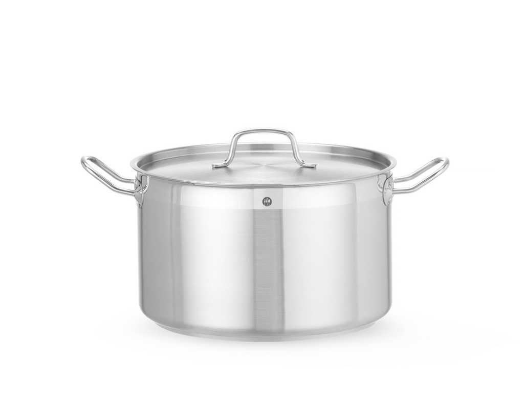 Troškinimo puodas vidutinis - su dangčiu, HENDI, Profi Line, 15,1L, ⌀320x(H)190mm
