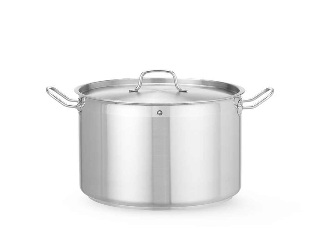 Troškinimo puodas vidutinis - su dangčiu, HENDI, Profi Line, 23,2L, ⌀360x(H)230mm