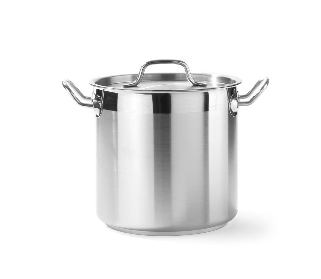 Troškinimo puodas aukštas - su dangčiu, HENDI, Profi Line, 5,9L, ⌀200x(H)190mm