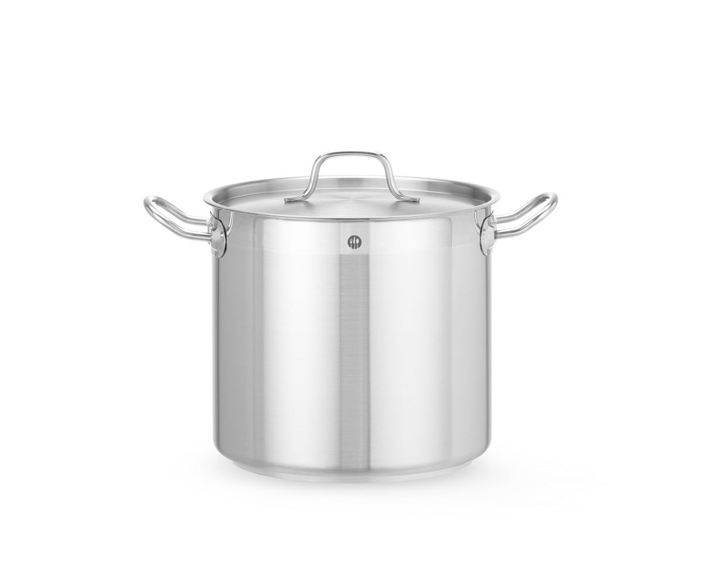 Troškinimo puodas aukštas - su dangčiu, HENDI, Profi Line, 9,8L, ⌀240x(H)220mm