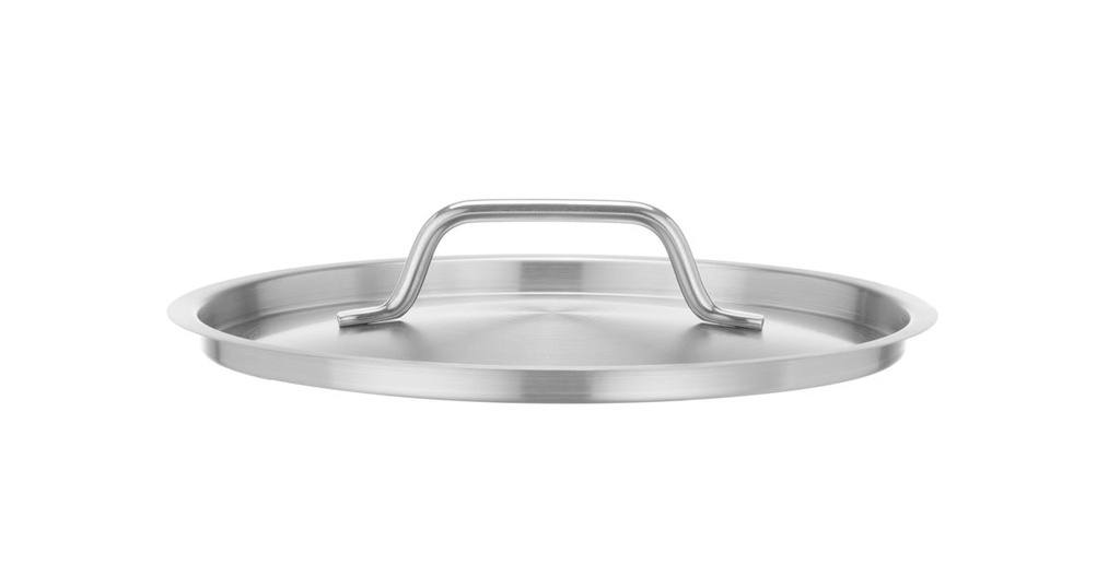 Puodo dangtis, HENDI, Profi Line, ⌀240x(H)50mm, Apvalus