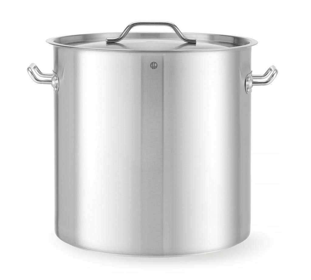 Troškinimo puodas aukštas - su dangčiu, HENDI, Budget Line, 50L, ⌀400x(H)400mm