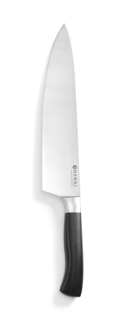 [BM-HENDI-844205] Šefo peilis, HENDI, Profi Line, Juoda, (L)390mm