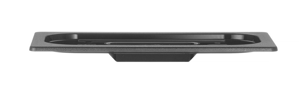 Dangtis GN indams juodas polikarbonatinis, HENDI, GN 1/3, Juoda, 325x176mm