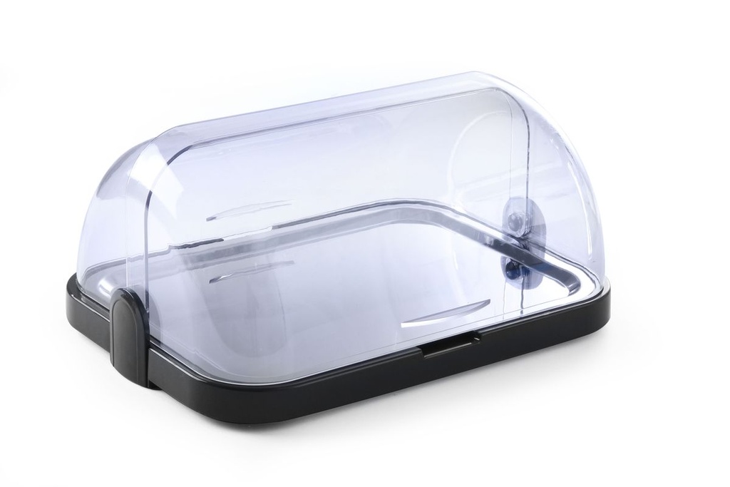Aušinamoji vitrina su rolltop dangčiu, viengubas, HENDI, Tamsiai pilka, 440x320x(H)205mm, Stačiakampis