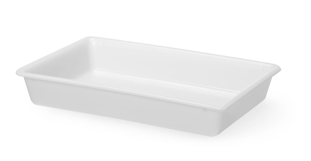 Paruošimo padėklas, HENDI, 8L, Balta, 480x330x(H)80mm, Stačiakampis