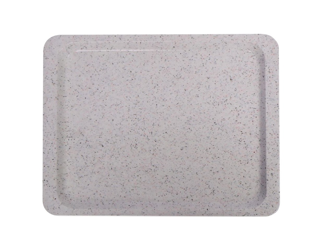 Poliesterinis padėklas savitarnos restoranams, AmerBox, GN 1/2, Granito, 325x265mm, Stačiakampis
