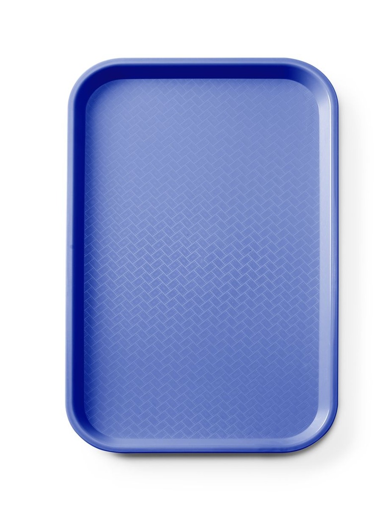 Polipropileninis greito maisto padėklas GN 1/1, AmerBox, GN 1/1, Mėlyna, 530x325x(H)20mm, Stačiakampis