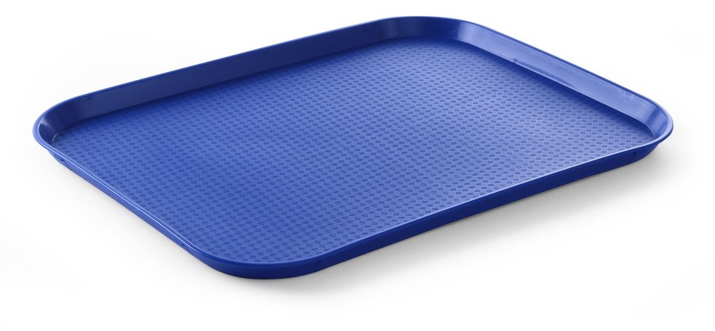 Polipropileninis greito maisto padėklas, didelis, AmerBox, Mėlyna, 350x450x(H)20mm