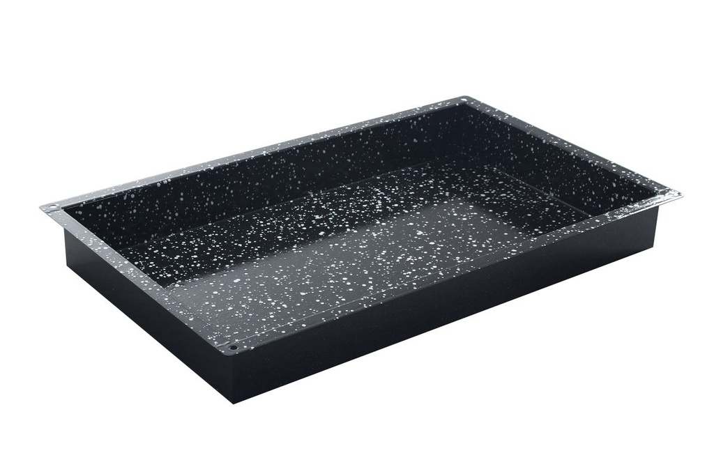 [BM-HENDI-890158] Kepimo padėklas CONVECTOMAT CLASSIC GN 2/1, HENDI, GN 2/1, Juoda, 530x650x(H)20mm, Stačiakampis