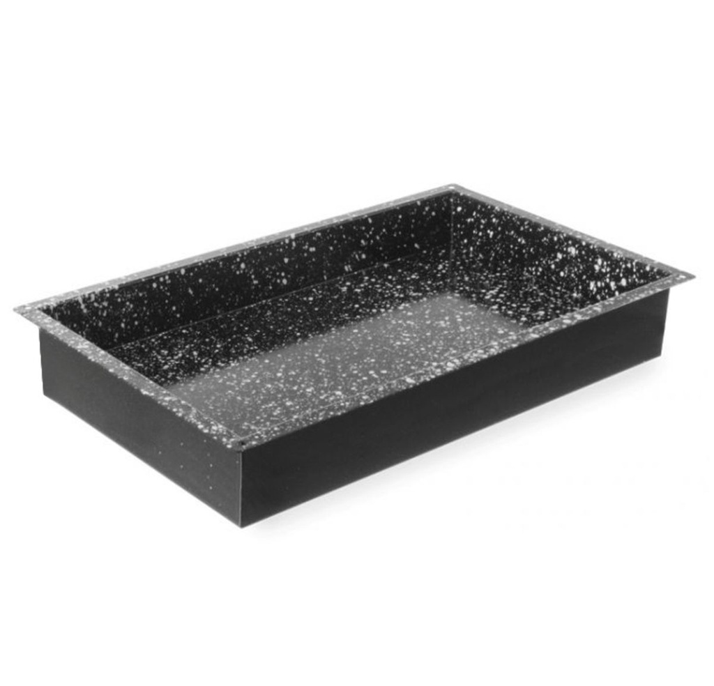 [BM-HENDI-890226] Padėklas CONVECTOMAT CLASSIC GN 1/1, HENDI, GN 1/1, Juoda, 530x325x(H)80mm, Stačiakampis