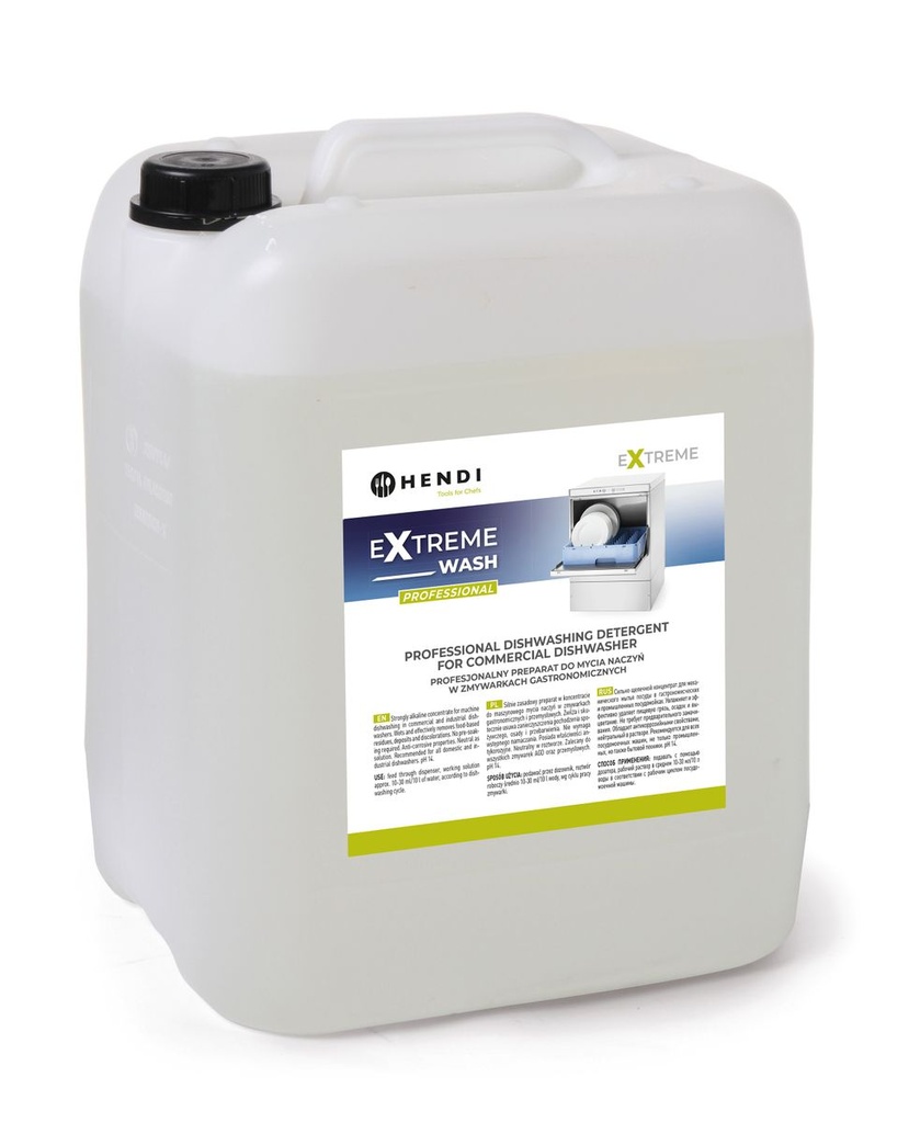 [BM-HENDI-975046] Extreme Wash profesionali plovimo priemonė pramoninėms indaplovėms, HENDI, 20 L