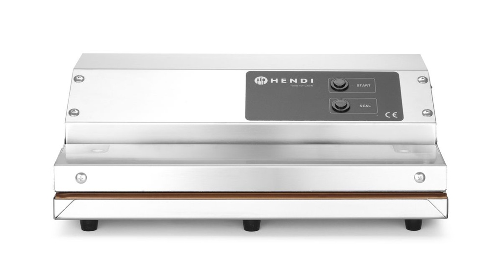 [BM-HENDI-975336] Vakuuminio pakavimo mašina, HENDI, Kitchen Line, Sandarinimo juosta 350 mm, 230V/250W, 370x260x(H)130mm