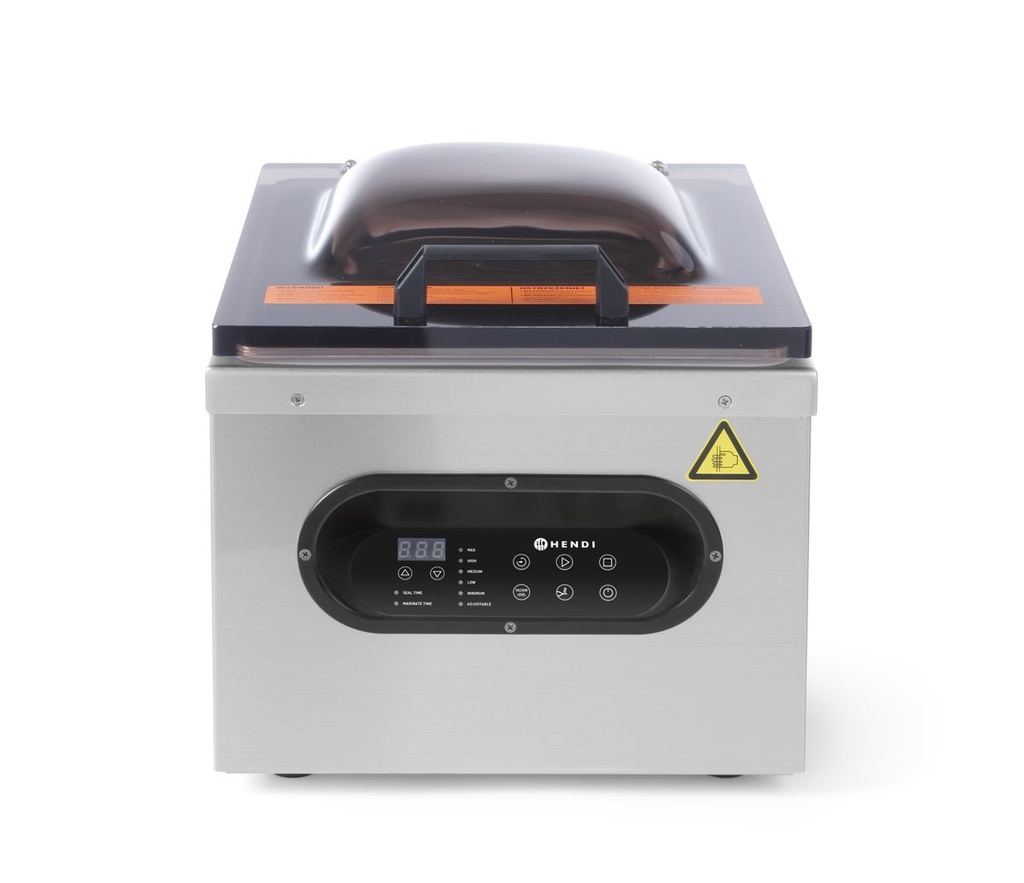 [BM-HENDI-975398] Kamerinė vakuuminio pakavimo mašina, HENDI, Kitchen Line, 230V/630W, 360x490x(H)365mm